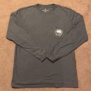 Grey Southern Shirt Company LS T-Shirt with Pocket